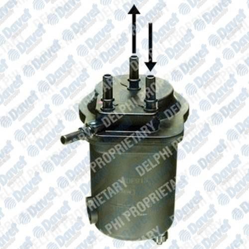DELPHI HDF913 Mazot Filtresi Clio Ii Kangoo Micra Iii Note Juke 1.5dci K9k